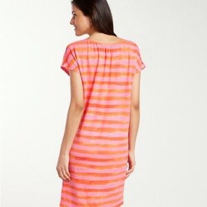 Tommy Bahama Bossa Nova Stripe Stretch-Linen Dress SZ M